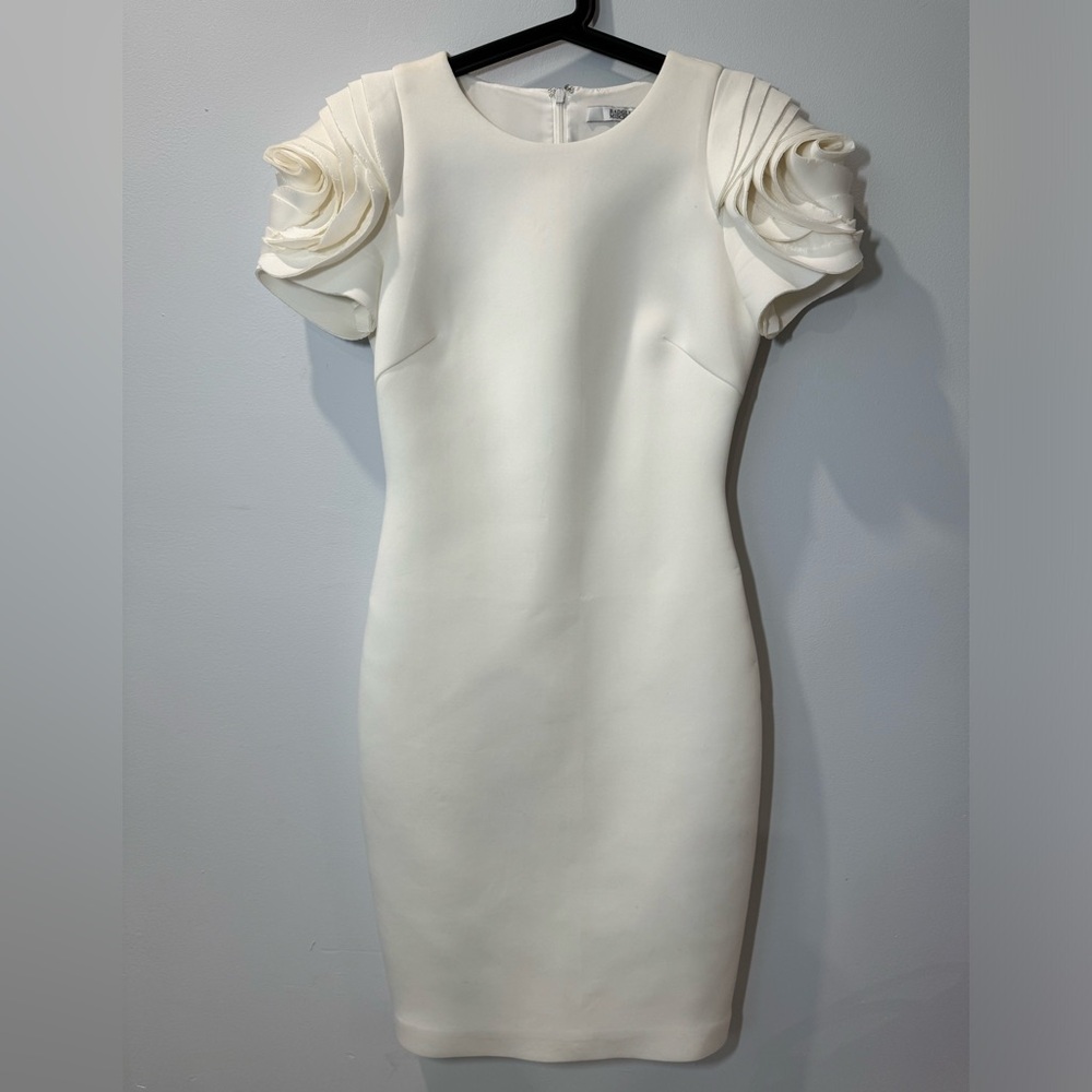 Badgley Mischka Cream Wedding Dress